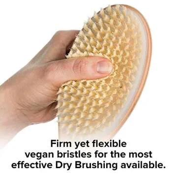 Vegan Dry Brushing Body Brush for Smoother Skin