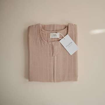 mushie Organic Cotton Sleeping Bag for Infants