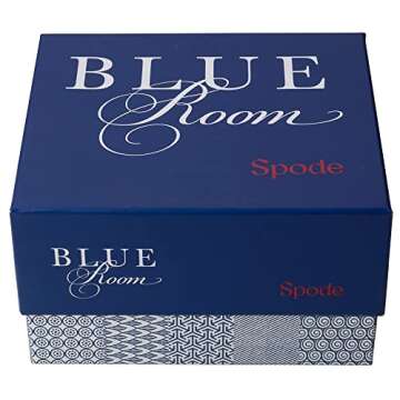 Spode Blue Room Collection Mug with Greek Motif 16 Oz