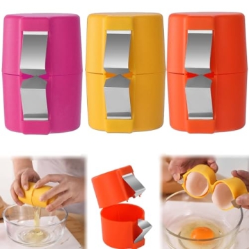 Egg Cracker & Topper Tool for Easy Egg Prep