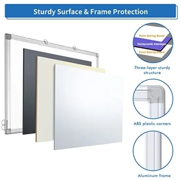 Magnetic Dry Erase Board for Home Classroom Office