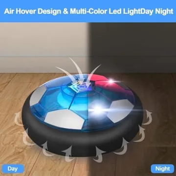 Nazano 3-in-1 Hover Hockey Soccer Set for Kids Fun