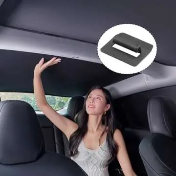 Jaronx Compatible with Tesla Sunshade Clips Sunroof Sunshade Roof Shade Insert Clips for Tesla Model 3/Y/S/X-12PCS