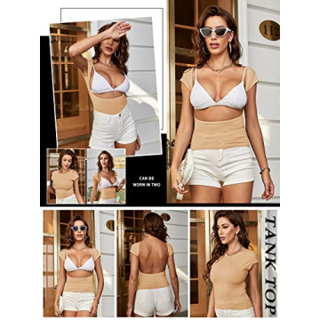 Stylish ForeFair Women Backless Top for Casual Outings