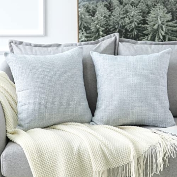 OTOSTAR Luxe Linen Pillow Covers - Elegant Decor Set