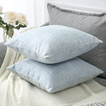 OTOSTAR Luxe Linen Pillow Covers - Elegant Decor Set