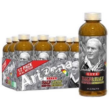 AriZona Arnold Palmer Half and Half - Refreshing 12-Pack of Iced Tea & Lemonade