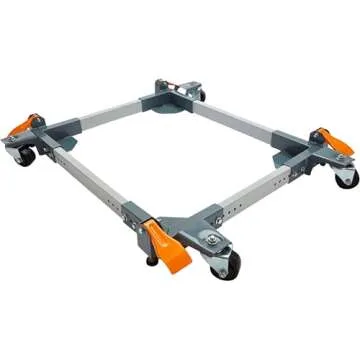 Bora Portamate Mobile Base PM-3550 Industrial Strength with Swivel Wheels – Universal, Super Heavy Duty, Adjustable Rolling Kit, Dolly Roller for Equipment, Power Tools, Machines- 1500 lb Capacity