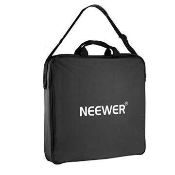 Neewer Camera Photo/Video LED Ring Light 18 inches/48 Centimeters Outer, 55W 240 Pieces LED, 5500K Dimmable with Plastic Color Filters, iPad Clip and Universal Adapter with US/EU Plug