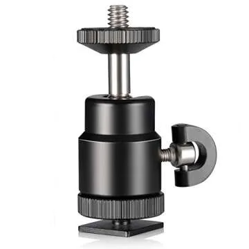 Neewer 18" Dimmable LED Ring Light with Filters & Clip