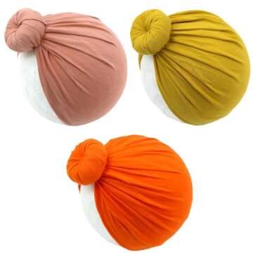 Baby Girl Turban Hats - Cute & Stylish Head Wraps