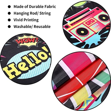 Blulu 90's Party Scene Setters for Themed Parties