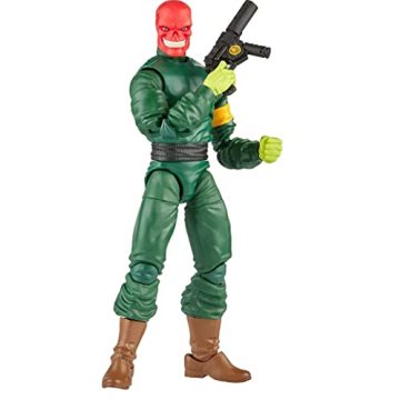 Hasbro Marvel Legends Series 6-inch Red Skull Action Figure with Accessories and Build-a-Figure Part