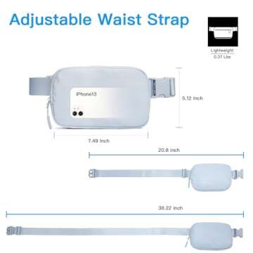 Belt Bag for Women Men Fashionable Fanny Pack