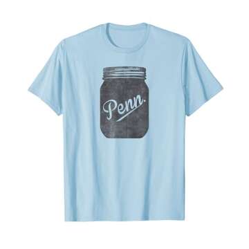 Pennsylvania State Canning Jar T-shirt Ball Mason Canner
