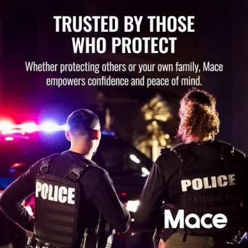 Mace Brand Magnum 9 Pepper Gel, 11.64 oz, 25 Feet Range, No Wind Blowback, Max Strength 10% OC Formula, Long Lasting UV Dye, Finger Grip Design, Self Defense Pepper Spray Gel for Women & Men - Black