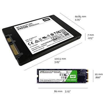 Western Digital 240GB Green SSD for Enhanced Speed and Performance