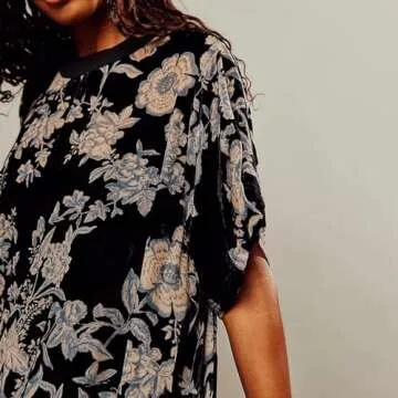 Women Velvet Mini Dress - Stylish & Comfortable