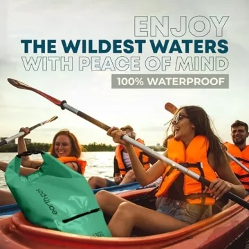 Earth Pak Waterproof Dry Bag with Zippered Pocket