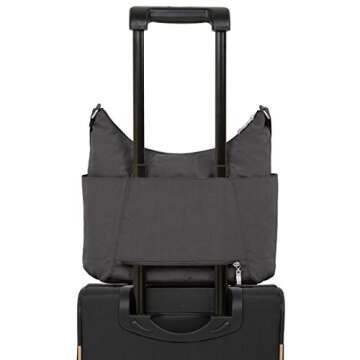 Baggallini Hobo Tote - Versatile Travel Purse with Pockets
