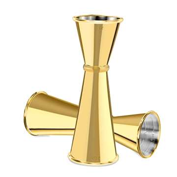 Briout Double Cocktail Jigger 2 OZ 1 OZ Stainless Steel