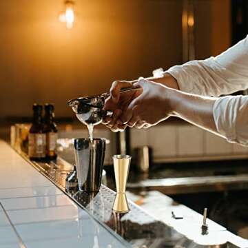 Briout Double Cocktail Jigger 2 OZ 1 OZ Stainless Steel