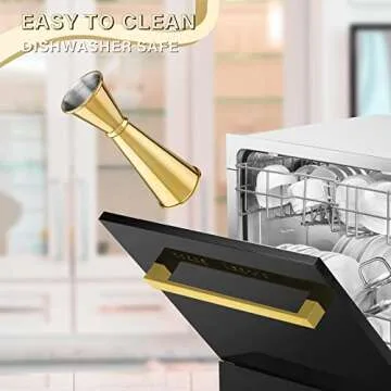 Briout Double Cocktail Jigger 2 OZ 1 OZ Stainless Steel