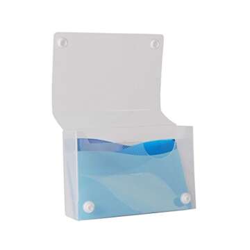 Filexec Products Wave, 3"x 5" Index Card Case, Pack of 4 (50484-2028)