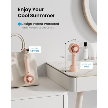 Gaiatop Mini Portable Fan for Stylish Comfort on the Go