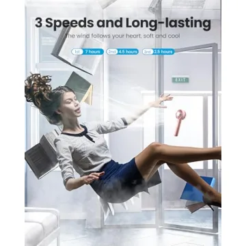 Gaiatop Mini Portable Fan for Stylish Comfort on the Go
