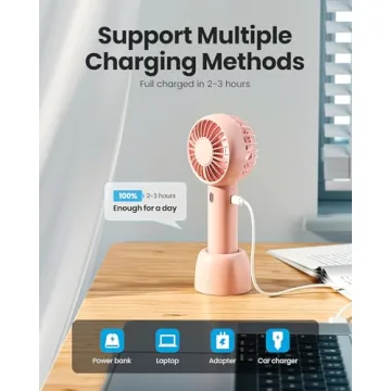 Gaiatop Mini Portable Fan for Stylish Comfort on the Go