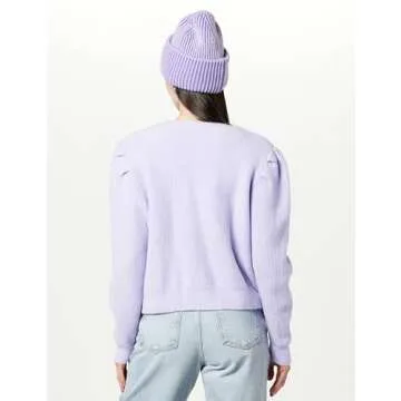 The Drop Women's Bliss Two-Tone Ribbed Beanie