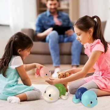TYJHAFN Baby Bath Wind Up Turtle Toys for Toddlers