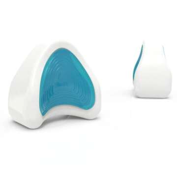 Contour Legacy with Cool Leg & Knee Memory Foam Side Sleeper Support Pillow - Soothing Pain Relief for Sciatica, Back, HIPS Knees & Joints