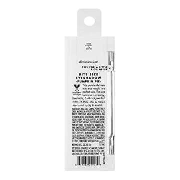 e.l.f. Bite-Size Eyeshadows, Creamy, Blendable, Ultra-Pigmented, Easy to Apply, Pumpkin Pie, Matte & Shimmer, 0.12 Oz