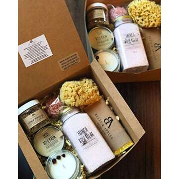 Unique Handmade Spa Gift Basket for Women - Beets and Apples