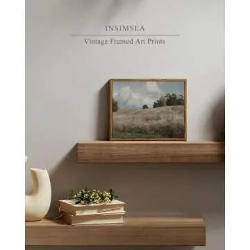 InSimSea Vintage Grassland Canvas Wall Art Decor