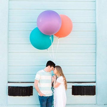 24 Inch Macaron Purple Balloons for Celebrations