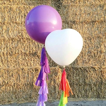 24 Inch Macaron Purple Balloons for Celebrations