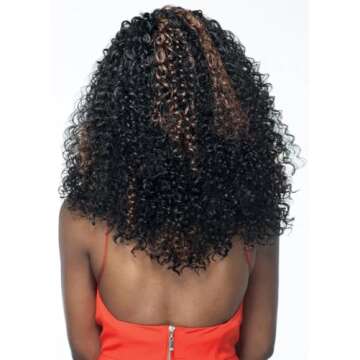 Outre Synthetic Hair Crochet Braids X-Pression Braid 4 In 1 Loop Bahamas Curl 14" (1-Pack, 30)