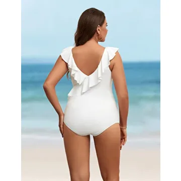 Blooming Jelly Women's Flattering Tummy Control Swimsuit