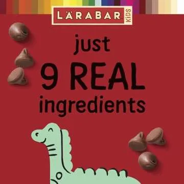 Larabar Kids Chocolate Brownie Gluten Free Bars, 0.96 oz bars, 6 ct (Pack of 8)