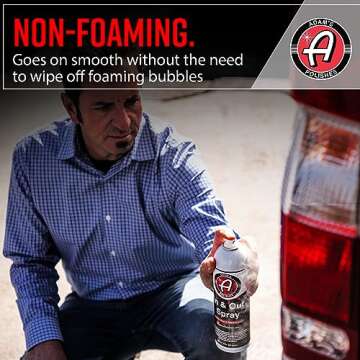 Adam's Polishes in and Out Spray, Car Detail Spray, Non-foaming, Low Gloss Coating, Deep Shine for Plastic and Trim, Good for Hard to Reach Areas, Watermelon Scent (3 Pack)