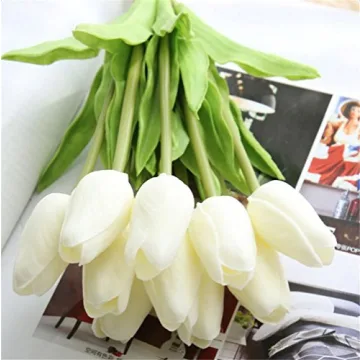 Real-Touch Artificial Tulip Flowers for Home Decor