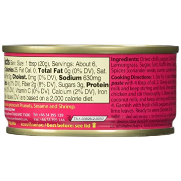 Maesri Thai Panang Curry Authentic Flavor 4 Ounce Pack