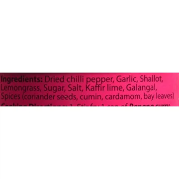 Maesri Thai Panang Curry Authentic Flavor 4 Ounce Pack