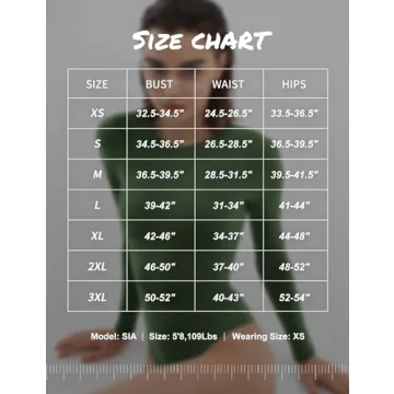 PUMIEY Long Sleeve Bodysuit for Women Stylish & Comfy