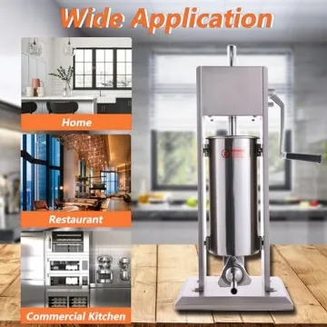 Hakka 7Lb Sausage Stuffer Easy to Use Vertical Maker