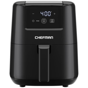 CHEFMAN 2 Qt Mini Air Fryer – Compact Digital Cooker for Quick Meals