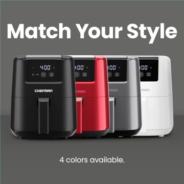 CHEFMAN 2 Qt Digital Mini Air Fryer for Quick Meals